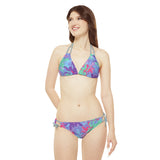 Chainbang- Pacific Oasis Strappy Bikini Set (4 strap color options)