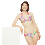 Chainbang- Neopaint Strappy Bikini Set