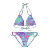 Chainbang- Pacific Oasis Strappy Bikini Set (4 strap color options)