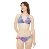 Chainbang- Pacific Oasis Strappy Bikini Set (4 strap color options)