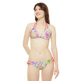 Chainbang- Neopaint Strappy Bikini Set