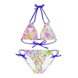 Chainbang- Neopaint Strappy Bikini Set
