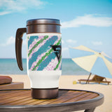 Chainbang- Later Days, Stainless Steel Travel Mug with Handle, 14oz