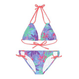 Chainbang- Pacific Oasis Strappy Bikini Set (4 strap color options)