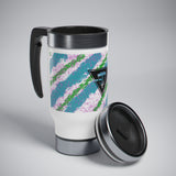 Chainbang- Later Days, Stainless Steel Travel Mug with Handle, 14oz
