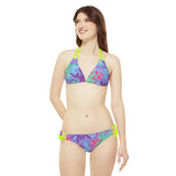 Chainbang- Pacific Oasis Strappy Bikini Set (4 strap color options)