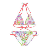 Chainbang- Neopaint Strappy Bikini Set