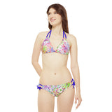 Chainbang- Neopaint Strappy Bikini Set