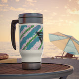 Chainbang- Later Days, Stainless Steel Travel Mug with Handle, 14oz
