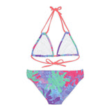 Chainbang- Pacific Oasis Strappy Bikini Set (4 strap color options)