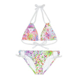 Chainbang- Neopaint Strappy Bikini Set