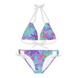 Chainbang- Pacific Oasis Strappy Bikini Set (4 strap color options)