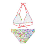 Chainbang- Neopaint Strappy Bikini Set