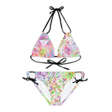 Chainbang- Neopaint Strappy Bikini Set