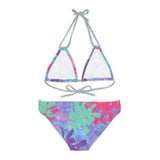 Chainbang- Pacific Oasis Strappy Bikini Set (4 strap color options)