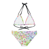 Chainbang- Neopaint Strappy Bikini Set