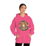 I’m here for the Chainbang Unisex Heavy Blend™ Hooded Sweatshirt