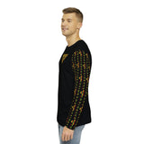 Men's Long Sleeve Black w/Rasta Logo