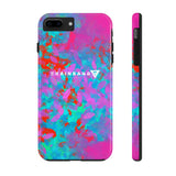 Chainbang-Pink Flora Tough Phone Cases