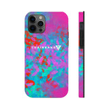 Chainbang-Pink Flora Tough Phone Cases