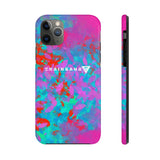 Chainbang-Pink Flora Tough Phone Cases