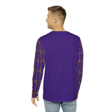 Chainbang- Long Sleeve Purple w/Rasta Logo Shirt