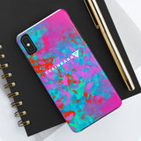 Chainbang-Pink Flora Tough Phone Cases