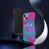 Chainbang-Pink Flora Tough Phone Cases