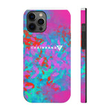 Chainbang-Pink Flora Tough Phone Cases