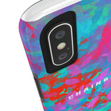 Chainbang-Pink Flora Tough Phone Cases