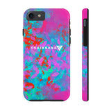 Chainbang-Pink Flora Tough Phone Cases