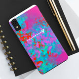 Chainbang-Pink Flora Tough Phone Cases