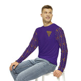 Chainbang- Long Sleeve Purple w/Rasta Logo Shirt