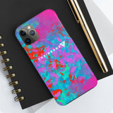 Chainbang-Pink Flora Tough Phone Cases