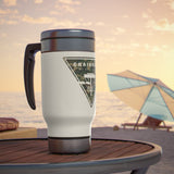 Stainless Steel Travel Mug with Handle, 14oz