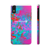 Chainbang-Pink Flora Tough Phone Cases