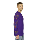 Chainbang- Long Sleeve Purple w/Rasta Logo Shirt
