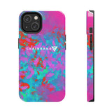 Chainbang-Pink Flora Tough Phone Cases