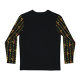 Men's Long Sleeve Black w/Rasta Logo
