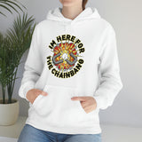 I’m here for the Chainbang Unisex Heavy Blend™ Hooded Sweatshirt