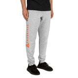 Chainbang-Unisex Joggers Orange logo on right leg