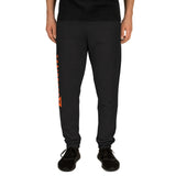 Chainbang-Unisex Joggers Orange logo on right leg
