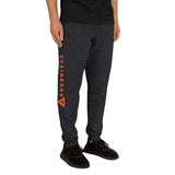 Chainbang-Unisex Joggers Orange logo on right leg