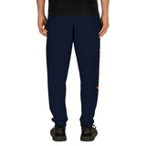 Chainbang-Unisex Joggers Orange logo on right leg
