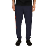Chainbang-Unisex Joggers Orange logo on right leg