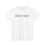 Chainbang - DOLF OVER GOLF Unisex Heavy Cotton Tee