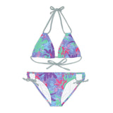 Chainbang- Pacific Oasis Strappy Bikini Set (4 strap color options)