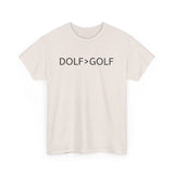 Chainbang - DOLF OVER GOLF Unisex Heavy Cotton Tee