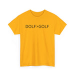 Chainbang - DOLF OVER GOLF Unisex Heavy Cotton Tee