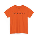 Chainbang - DOLF OVER GOLF Unisex Heavy Cotton Tee